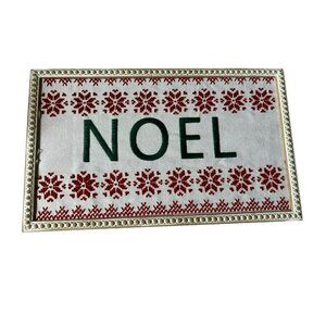 3 for $15 - NWT Ashland Rustic Wooden NOEL Tabletop Decor